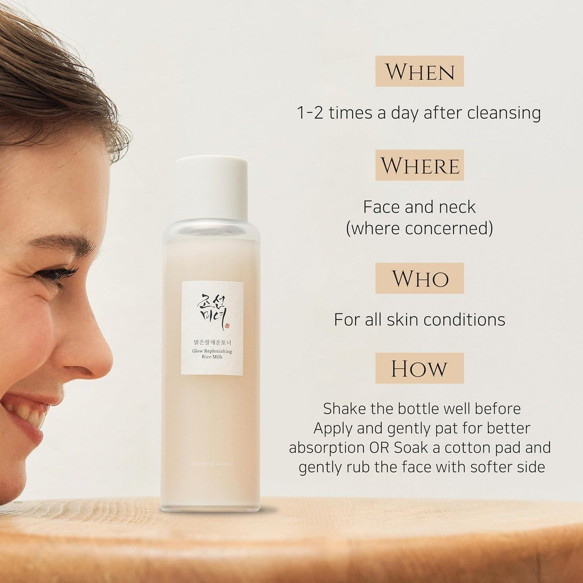 Beauty of Joseon Glow Replenishing Rice Milk 150ml - LH Cosmetics