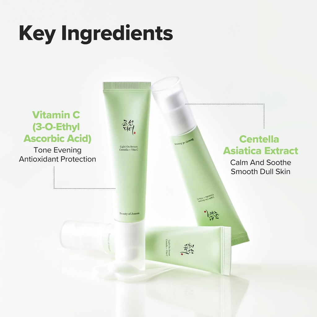 BEAUTY OF JOSEON - Light On Serum : Centella + Vita C - 30ml - LH Cosmetics