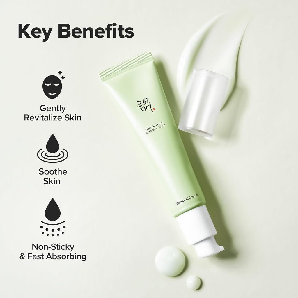 BEAUTY OF JOSEON - Light On Serum : Centella + Vita C - 30ml - LH Cosmetics