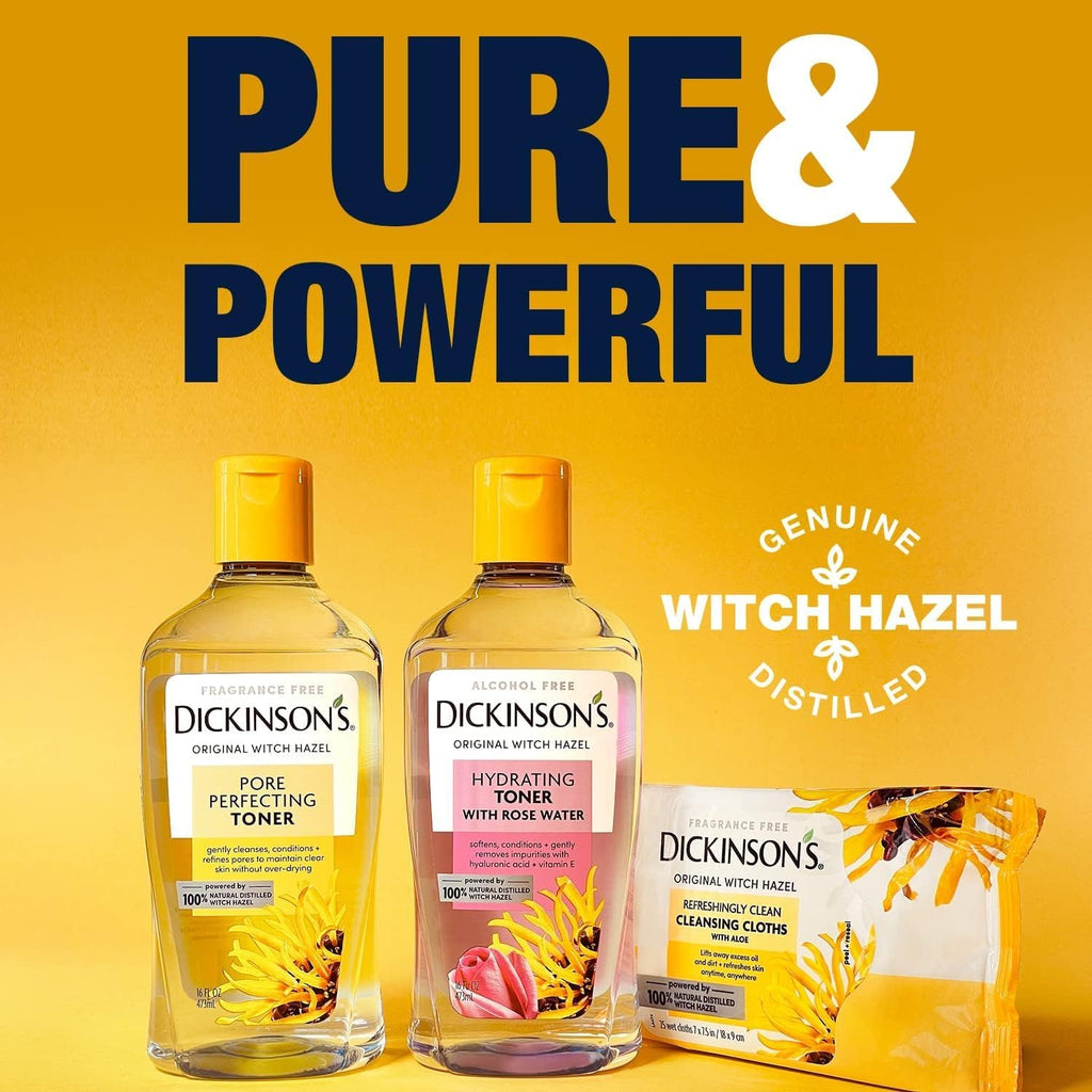 Dickinson’s Original Witch Hazel Pore Perfecting Toner 16 oz - LH Cosmetics