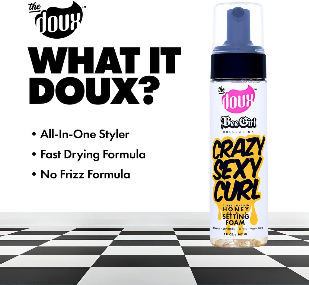 The Doux CRAZYSEXYCURL Honey Setting Foam 207 ml