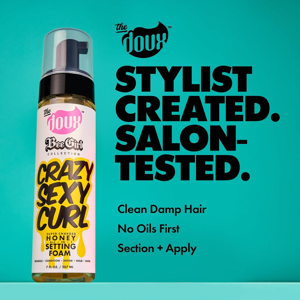 The Doux CRAZYSEXYCURL Honey Setting Foam 207 ml