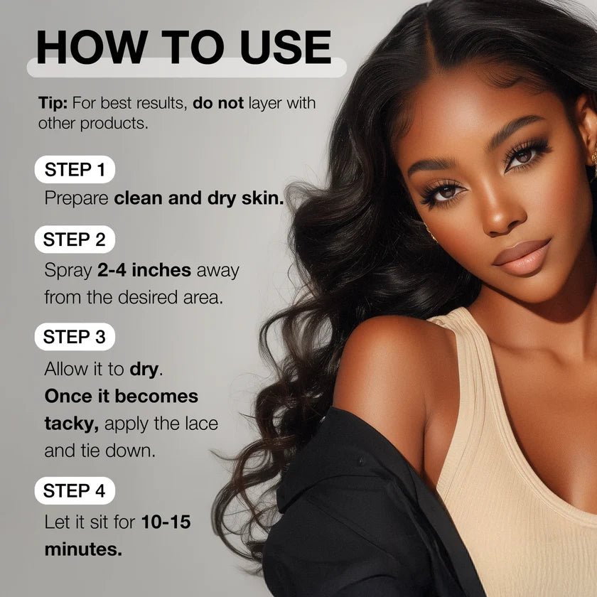 EBIN NEW YORK Wonder Lace Bond Wig Adhesive Spray - Supreme - LH Cosmetics