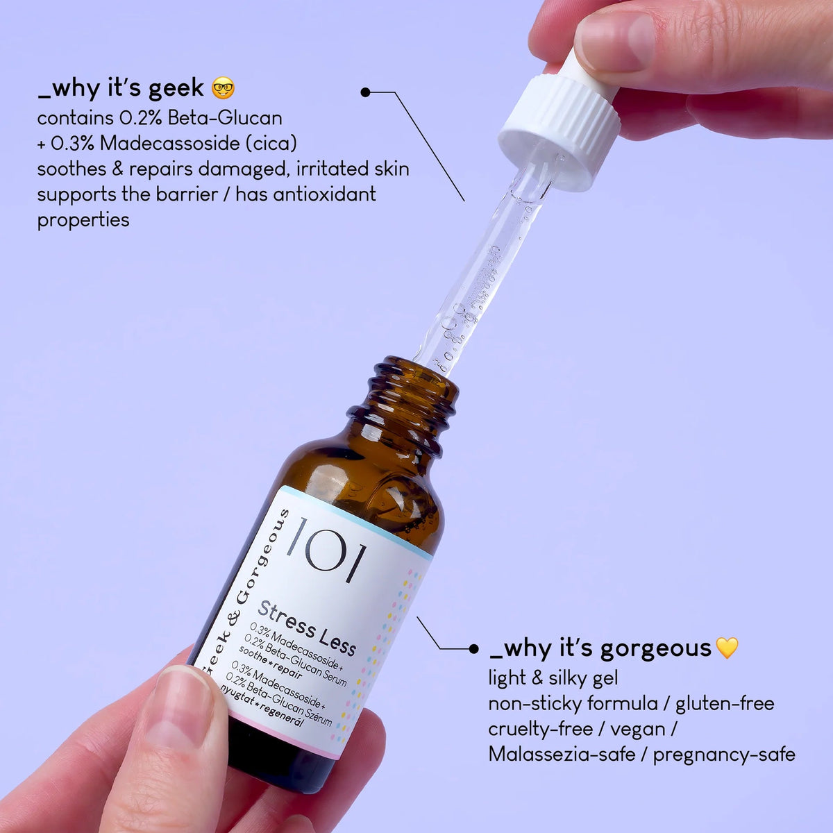 Geek & Gorgeous 101 Stress Less - LH Cosmetics