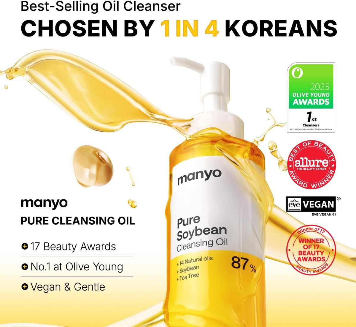 Manyo PURE CLEANSING OIL 200ML - LH Cosmetics
