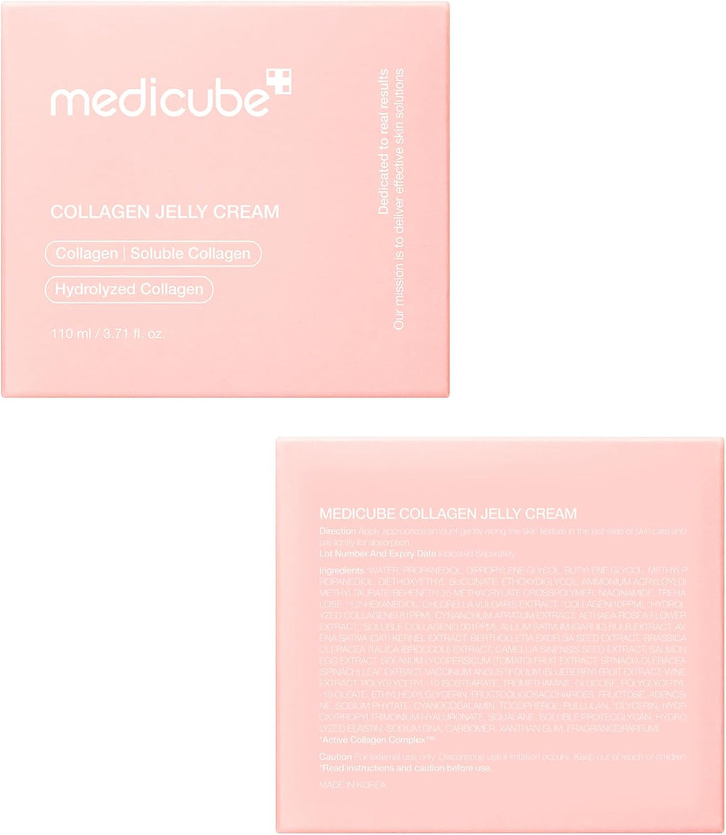 medicube Collagen Jelly Cream- Niacinamide & Freeze-Dried Hydrolyzed Collagen 110ml - LH Cosmetics