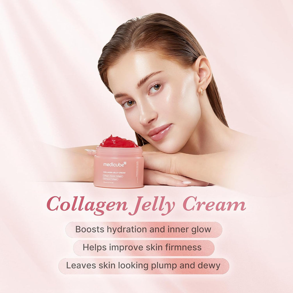 medicube Collagen Jelly Cream- Niacinamide & Freeze-Dried Hydrolyzed Collagen 110ml - LH Cosmetics