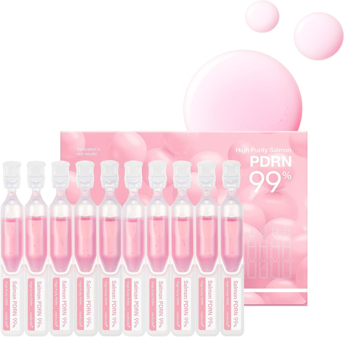 Medicube PDRN Pink One Day Serum 1.5ml X 10pcs - LH Cosmetics
