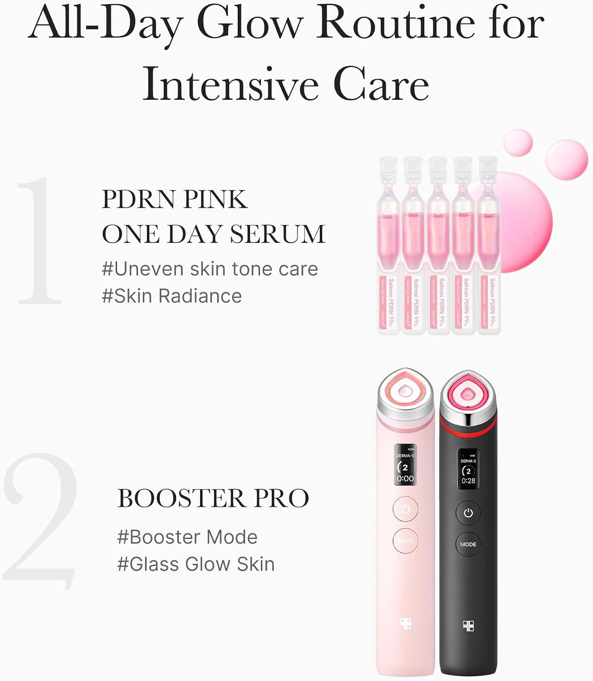 Medicube PDRN Pink One Day Serum 1.5ml X 10pcs - LH Cosmetics