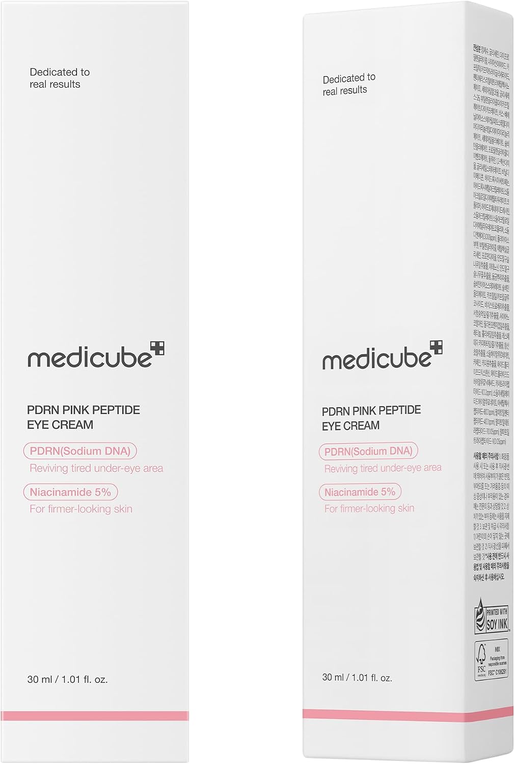 Medicube PDRN Pink Peptide Eye Cream - 30ml - LH Cosmetics