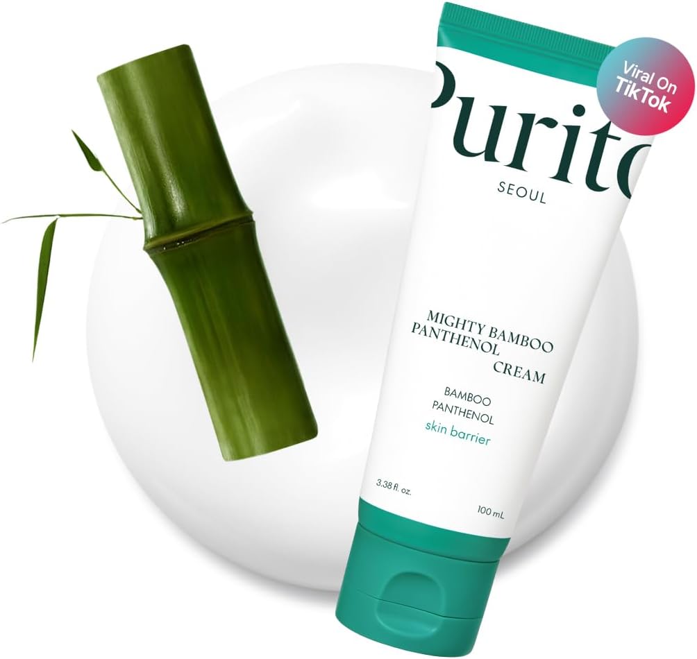 Purito Mighty Bamboo Panthenol Cream 100ml - LH Cosmetics