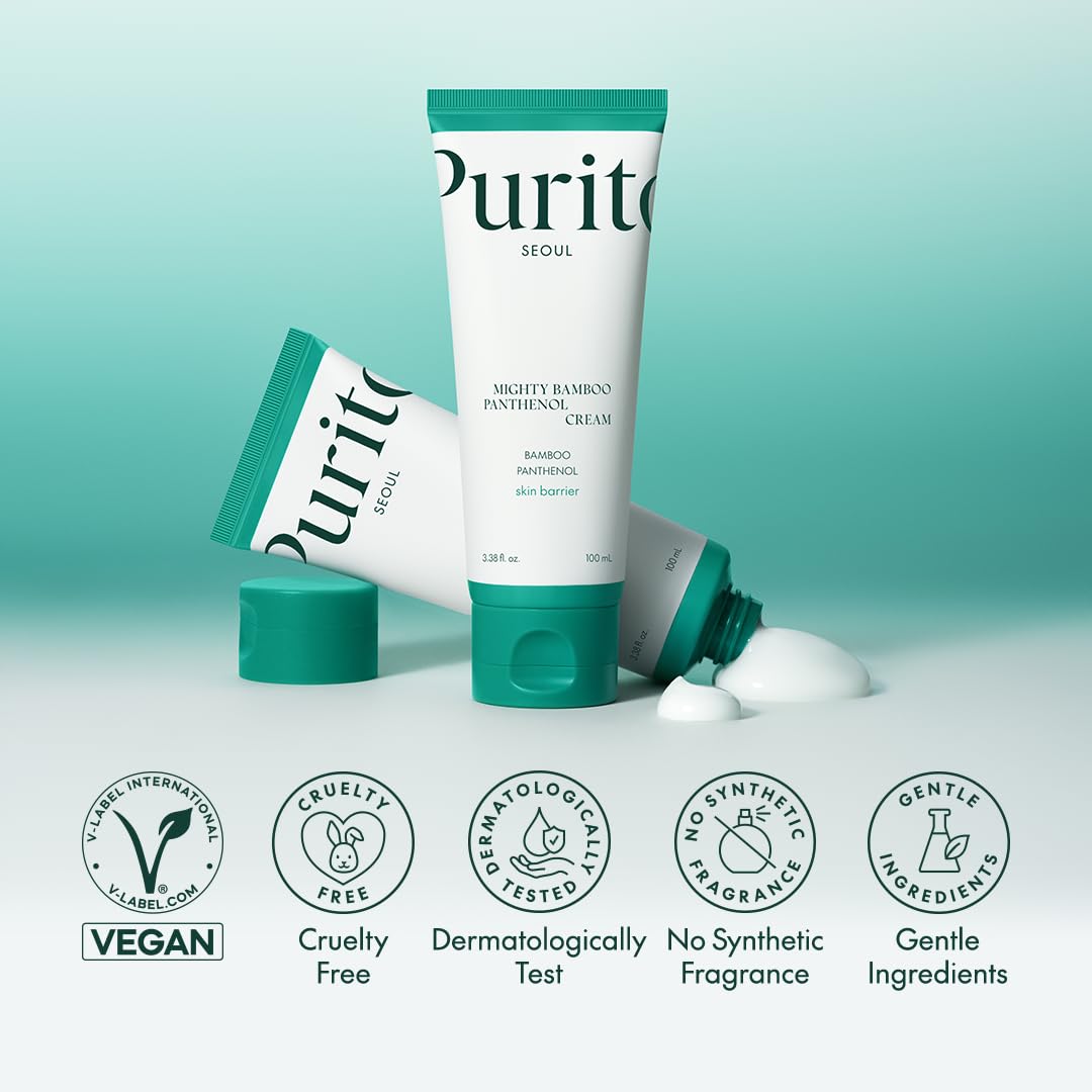 Purito Mighty Bamboo Panthenol Cream 100ml - LH Cosmetics