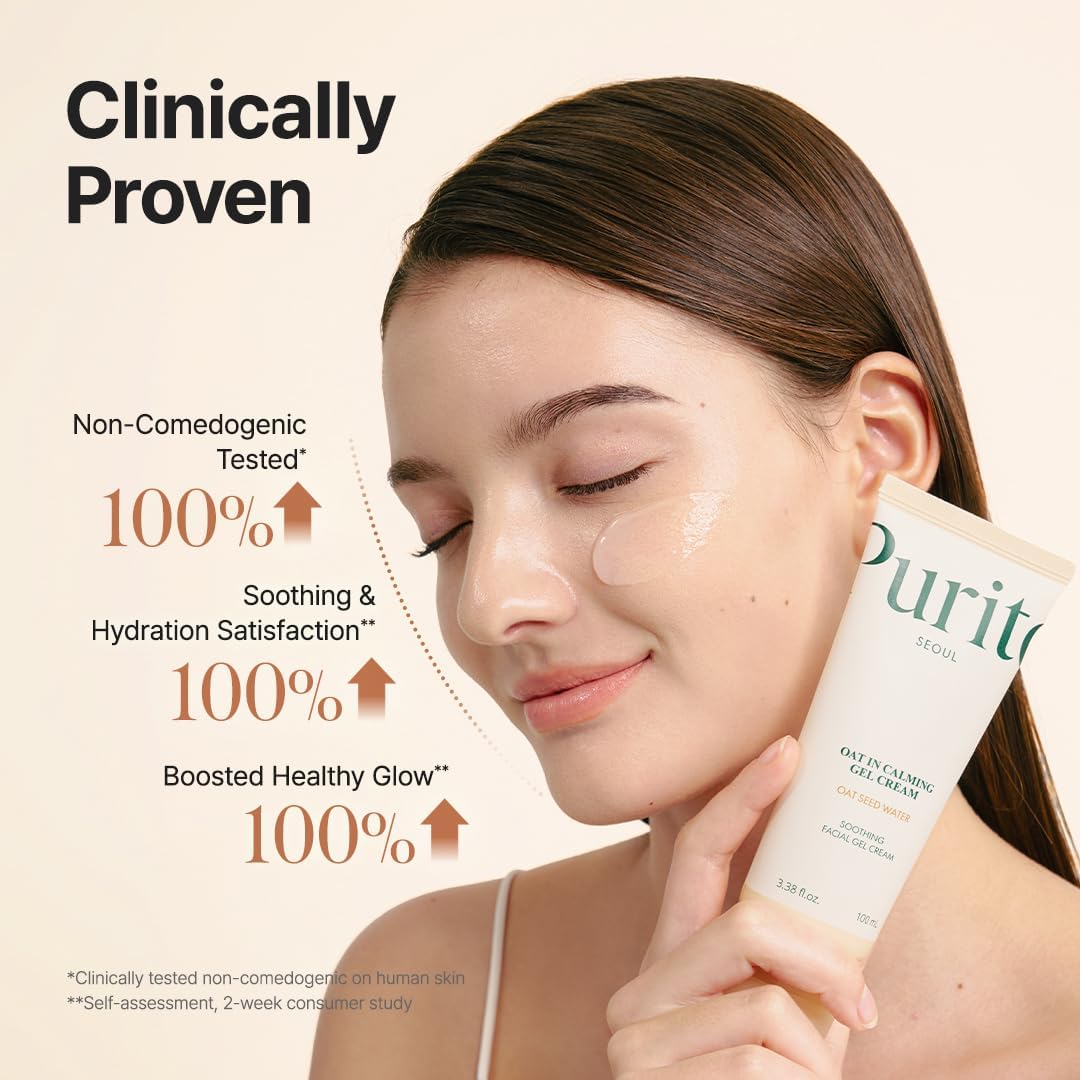 PURITO Oat-in Calming Gel Cream 100 ml - LH Cosmetics